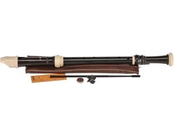 Aulos C-tenorblokfluit Symphony 511B | Barokvingerwerk, ABS-kunststof, Duimsteun, Compleet met Toebehoren