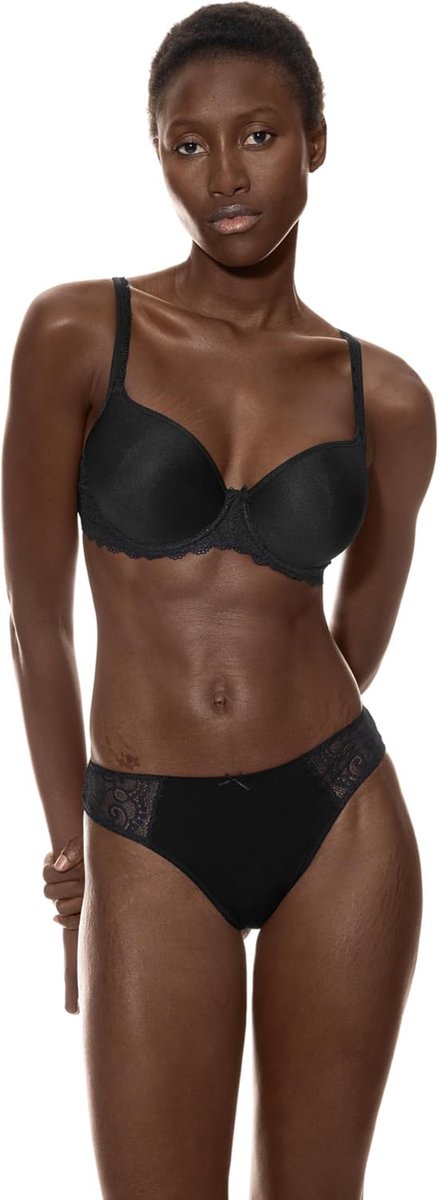 Amorous-serie Spacer-beha voor dames, ademende beugelbeha, fijne lingerie met veel kant