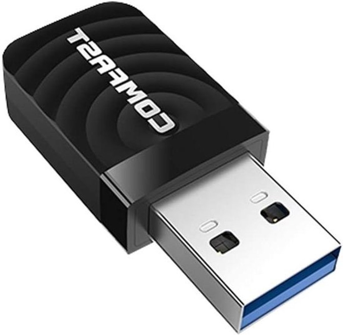 WiFi Dongle - Draadloos Netwerk Adapter - Snelle Internetverbinding - Dual Band AC1300 - Mini USB 3.0 - Zwart