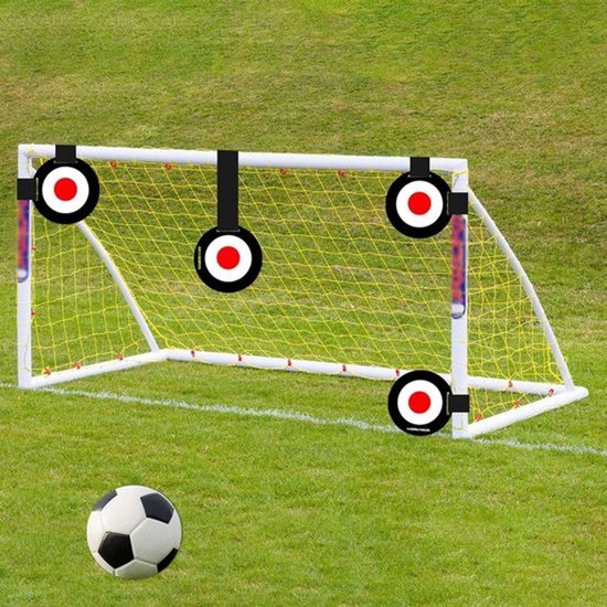 Voetbal Target Schijven - Trainingsschijven - Behendigheidstraining Verbeteren - Verstelbare Tape - 4 Stuks - Meerkleurig — afbeelding 2