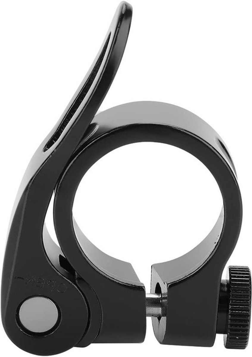 Zadelpenklem Fiets - Zadelklem - Zadelhoogte Verstellen - Snelhendel Verstelling - 28.6 mm - Zwart