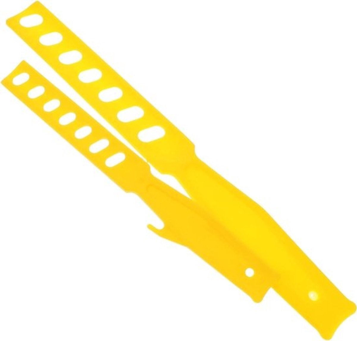 Verf Roerstaafjes Set - Mengstokken Herbruikbaar - Klus Klussen - Fijne Gelijkmatige Menging - 2 Stuks 28cm - Geel
