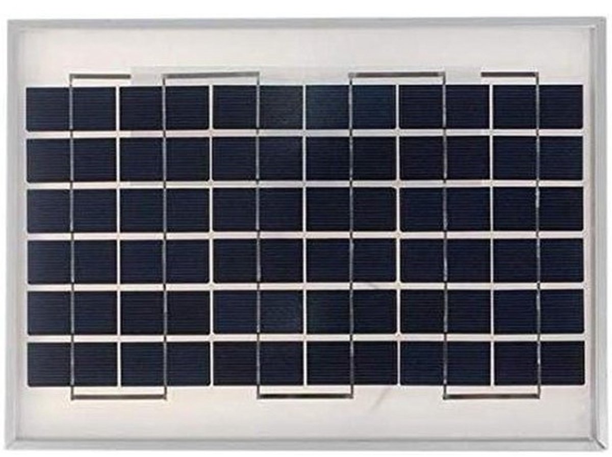 Zonnepaneel - Zonnecel Paneel - Energie Opwekken - Hoge Efficiëntie - 330 x 300 x 20mm - Zwart