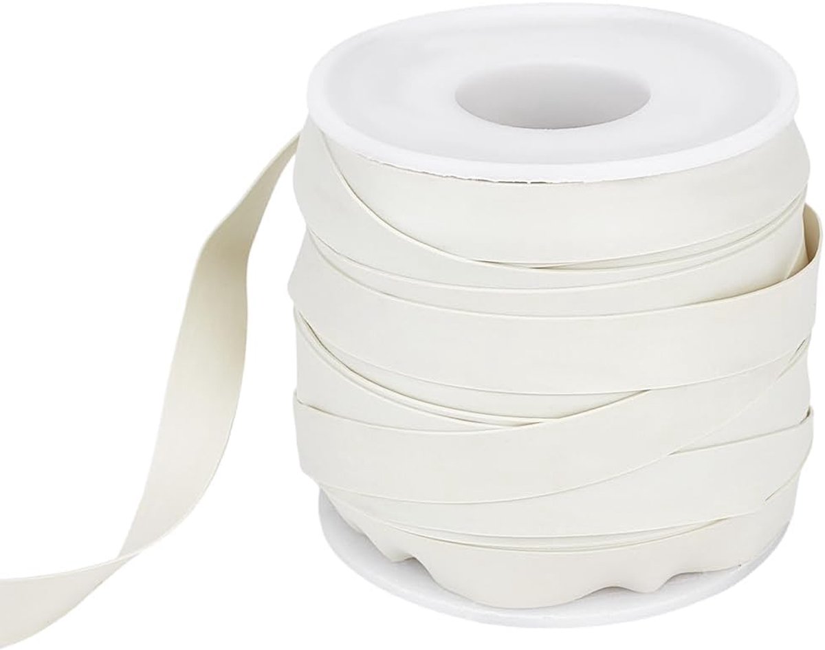 Elastisch band 27.43 meter 10 mm grijs