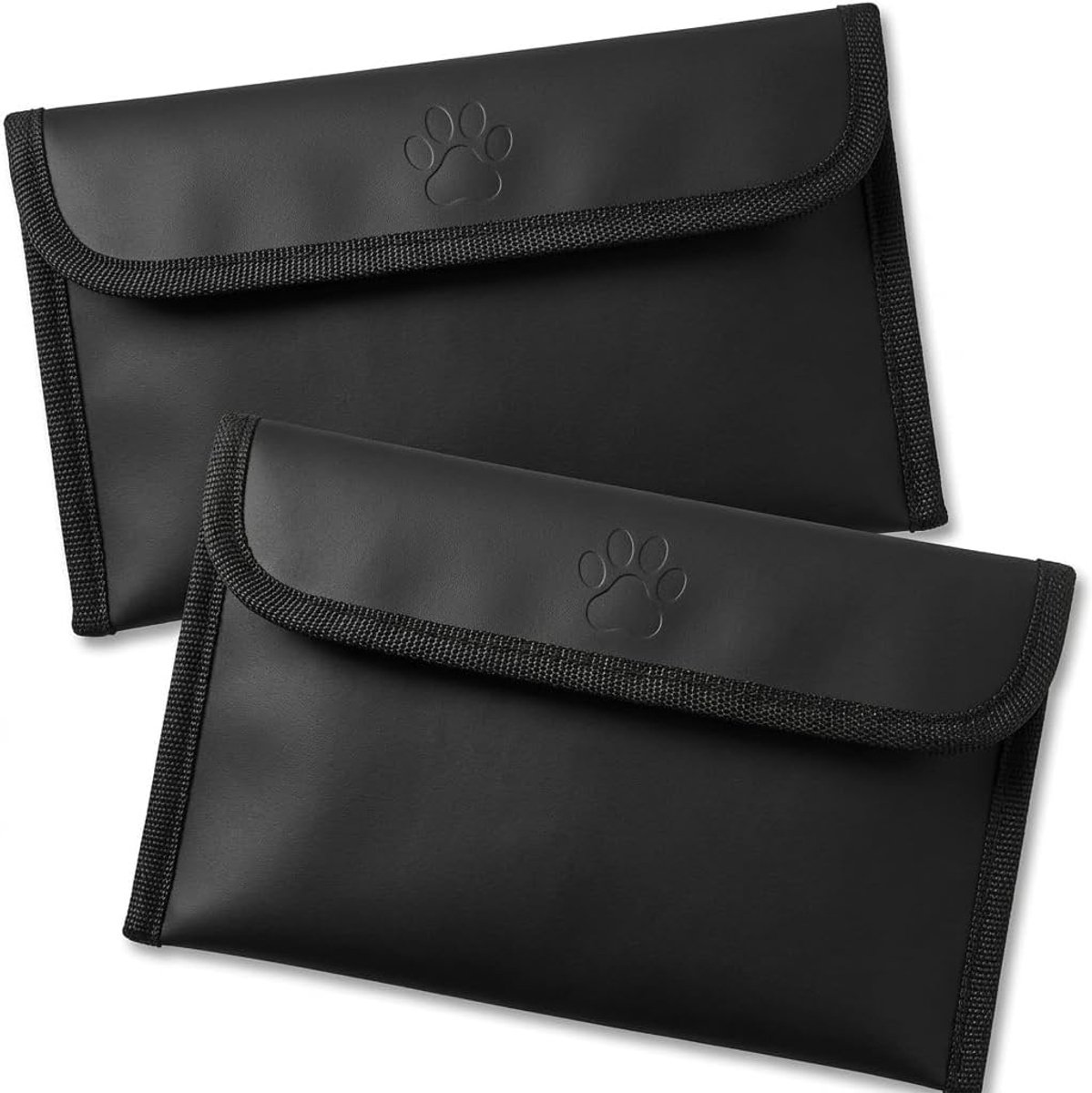 documententassen, 20 x 12 cm, vuurvaste portemonnee, waterdicht, voor contant geld, paspoort, kleine veiligheidstas voor waardevolle spullen, hittebestendige opslag voor thuis en op reis