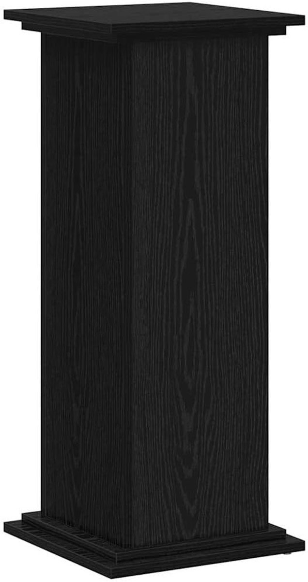 Decoratieve Plantenzuil, Plantenstandaard, Bloempothouder, Bloemenstandaard, Bloemenkruk, Bloemenzuil, Bloementafel, Besteltafel, Houtmateriaal (betongrijs 33x33x80 cm) (33 x 33 x 80 cm) — afbeelding 4