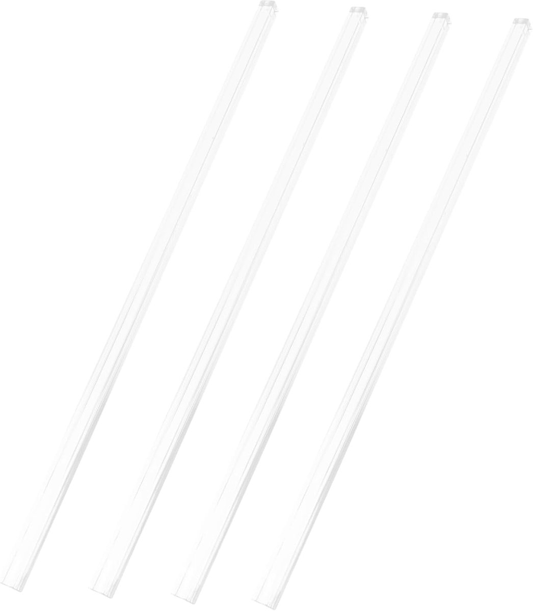 Push Liniaal, 4 stuks, herbruikbare push-sticks voor Mahjong accessoires, nauwkeurig schuif en arrangeergereedschap voor transparant