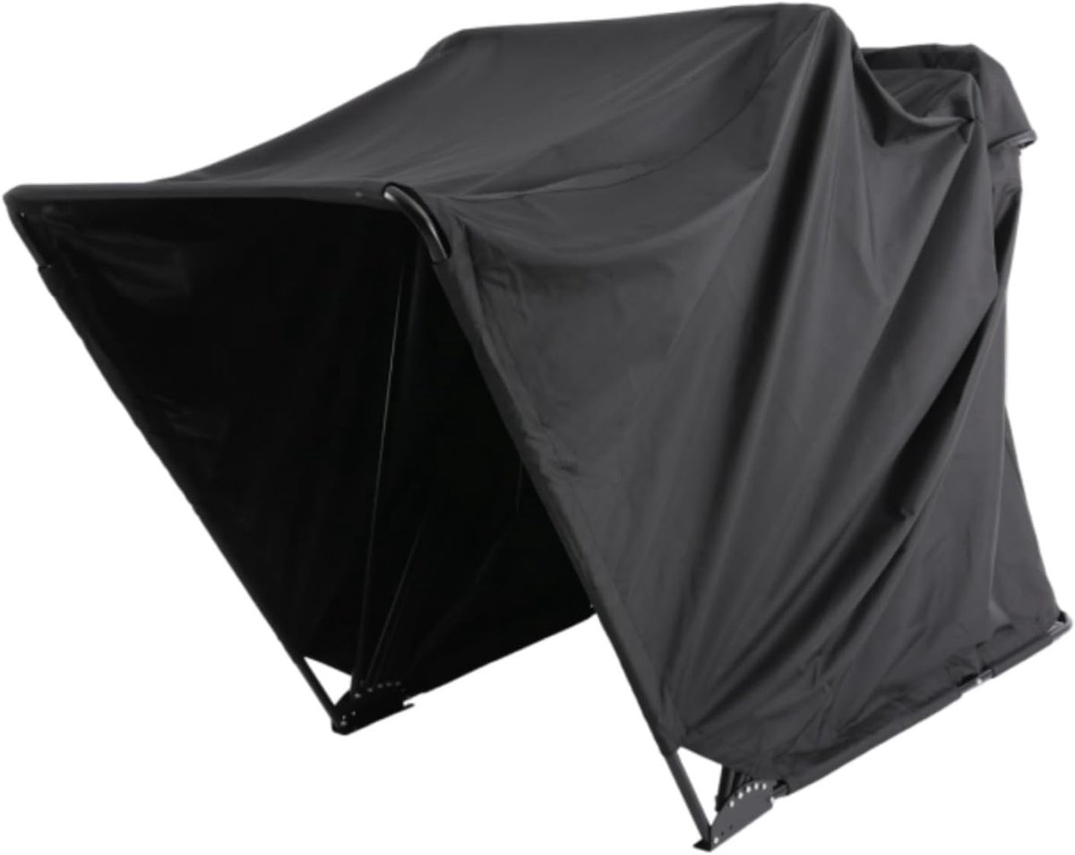 270 x 105 x 155 cm, waterdicht, met stevig metalen frame, opvouwbaar, carport, fietsgarage, uitrustingstent, voor motorfietsen en brandhout