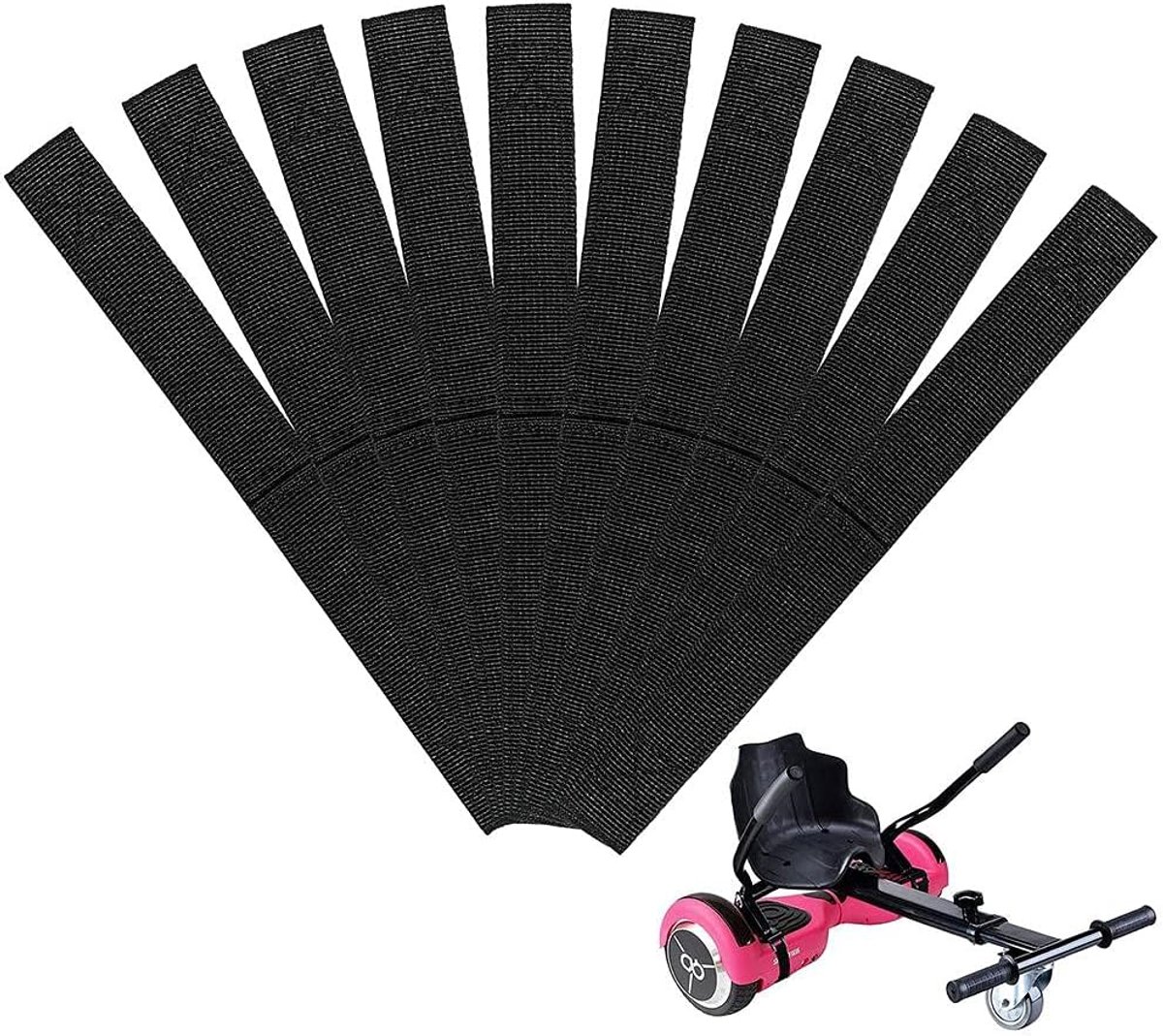 Spanbanden hoverboard 47 cm - nylon materiaal - sterk en slijtvast - voor veilig vervoer - ShopVlot
