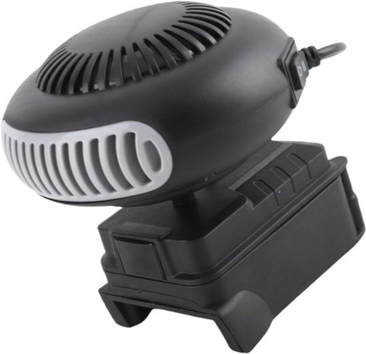 Slimme Ruimteverwarmer - Elektrische Kamerverwarmer - Snelle Verwarming - 360 Graden Roterende Plug - 170W - Wit