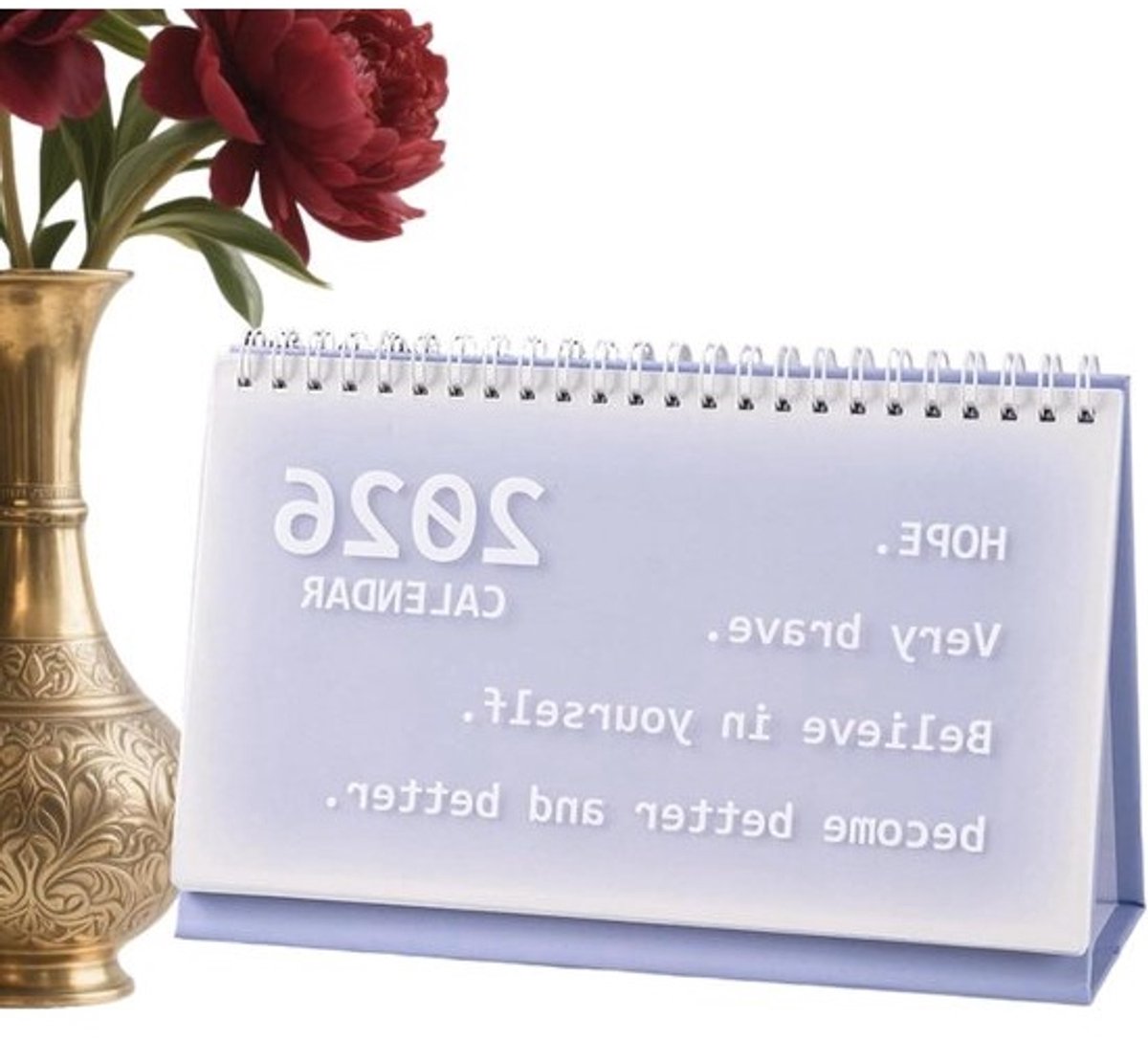Bureaubladkalender Planner - Maandelijkse Planner Decoratie - Efficiënt Taakbeheer - Zachte Gradiëntkleuren - 21 x 13 cm - Gradiënt