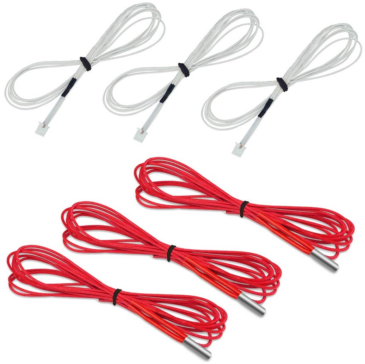 Dailygoods- Heizpatrone 24V - Thermistor NTC 100K 3950 - Verwarmingselement 3D Printer - Compatibel met Creality - Hoge kwaliteit