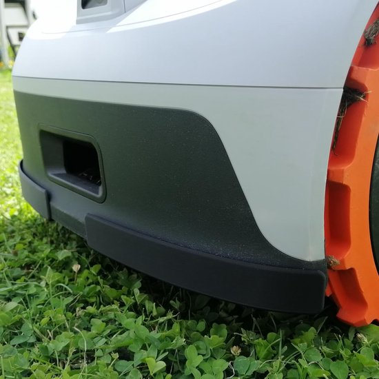 randbescherming, zwart, compatibel met Segway i105e & i108e Navimow robotmaaier, bumper (zwart) — afbeelding 2