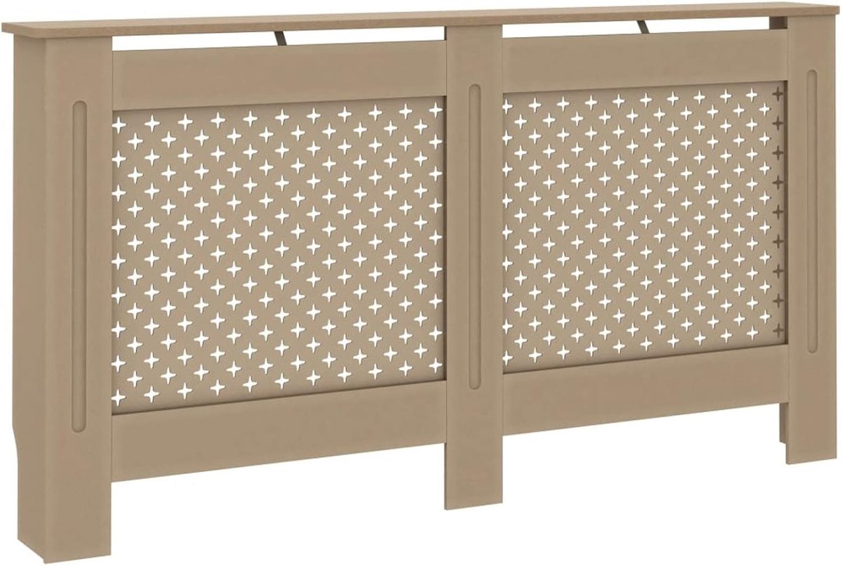 152 x 19 x 81 cm, moderne verwarming, rustieke stijl, nuttige plank van hout, voor woonkamer, slaapkamer