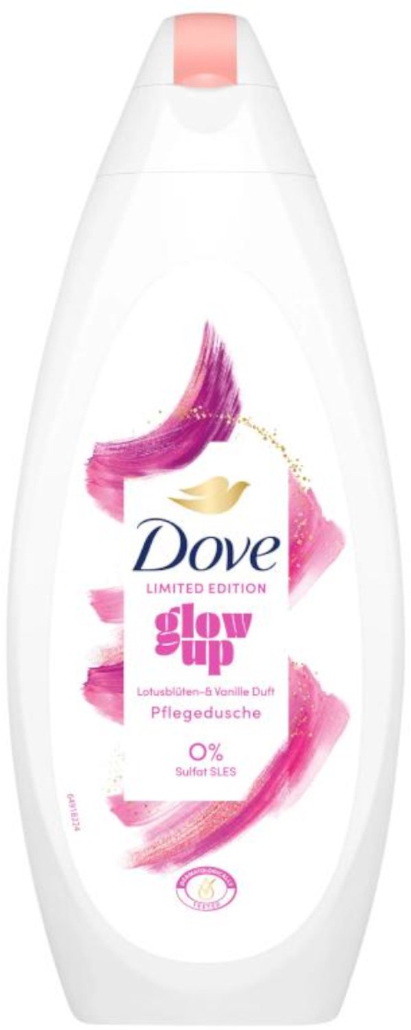 Dove Glow Up Body Wash - 1x 250ml | Voedende Douchegel met Hydraterende Crème - Limited Edition 2026