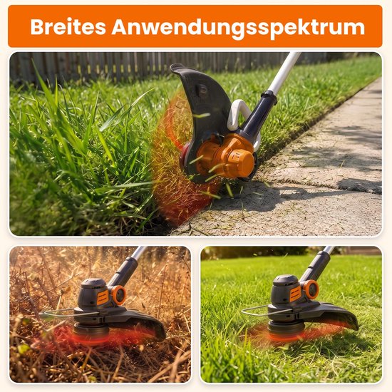 Set van 12 vervangende draadspoelen voor grasmaaiers met 20V — afbeelding 2