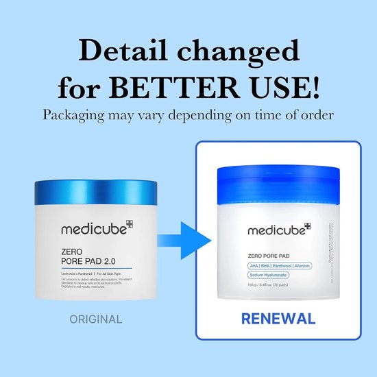 Medicube - Zero Pore Pad - 70 Stuks - Korean Skincare — cadeau in Verzorging - foto 7