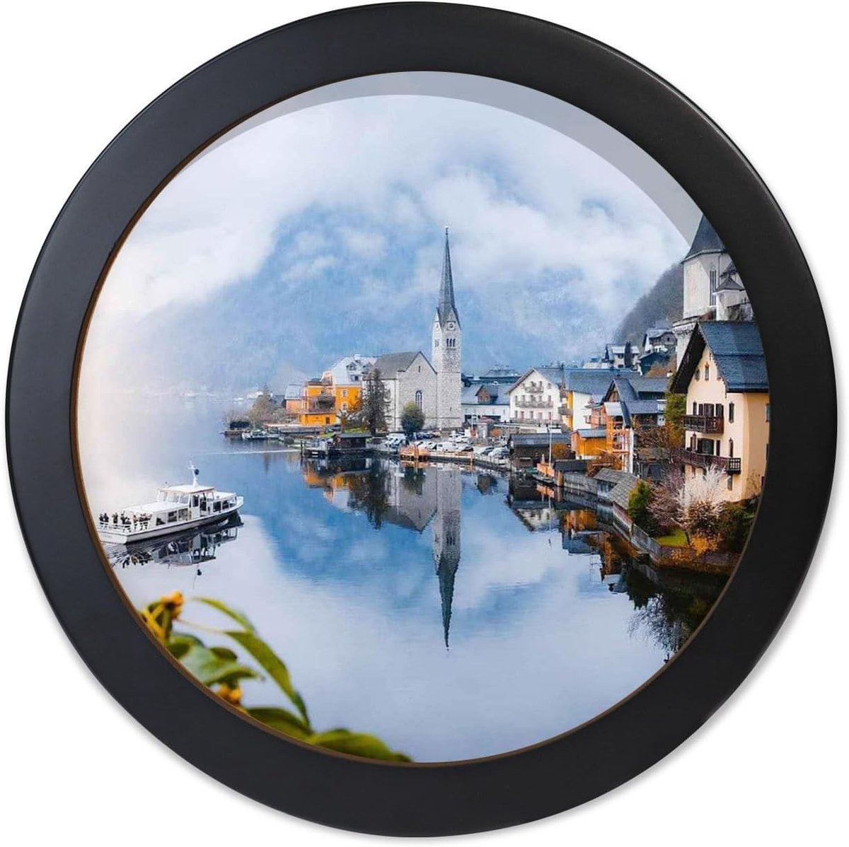Ronde fotolijst voor muur en tafel - Creatieve wanddecoratie (23 cm)