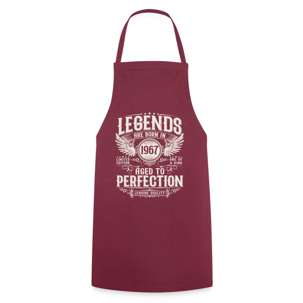 Legends Are Born In 1967 | Verjaardag Cadeau 60 Jaar Keukenschort