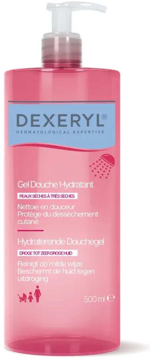 Dexeryl Hydraterende Douchgel (500 ml)