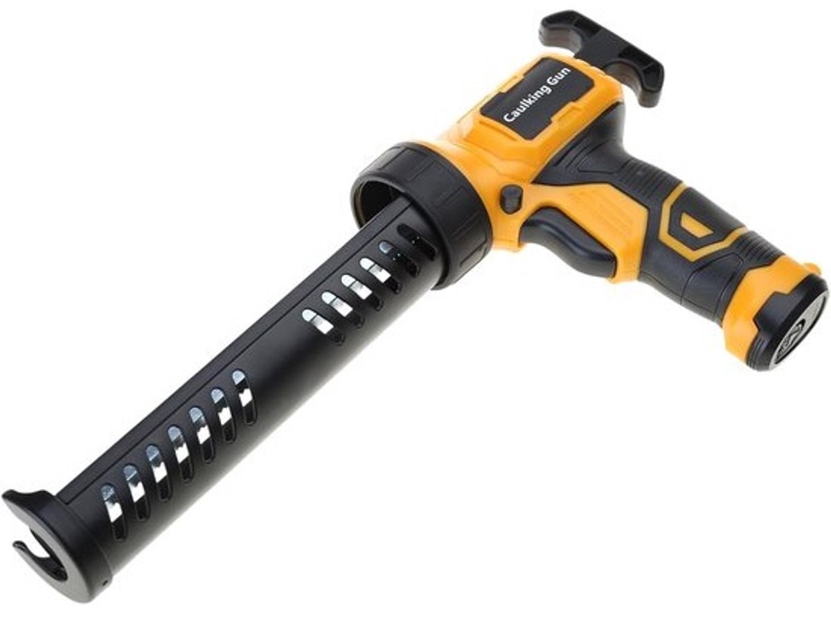 Elektrisch kitpistool - Draadloos kitpistool - Voor snel afdichten en klussen - 4 snelheden met led - Cartridge van 300 ml