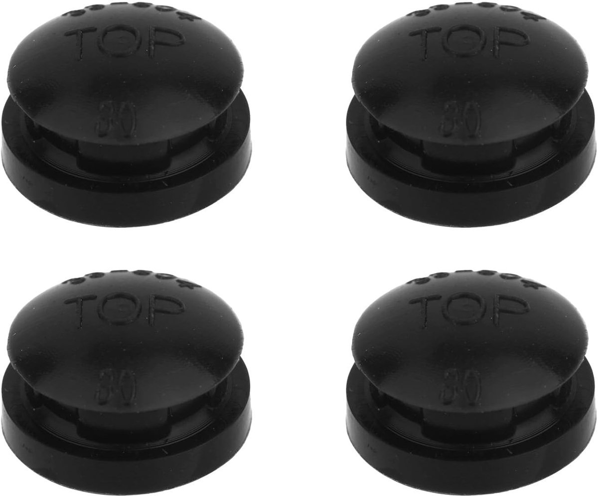 4 stuks drukpan afdichtingen, duurzame plastic vervangingsonderdelen voor Presto en andere snelkookpannen, zwart