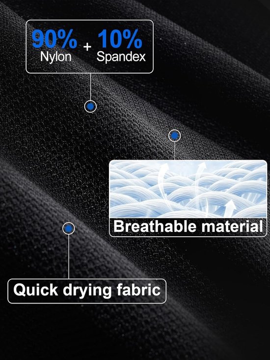 Herbruikbare set van 3 slankmakende thermische compressietanktops voor heren - ideaal voor shapewear en ondersteuning — afbeelding 4