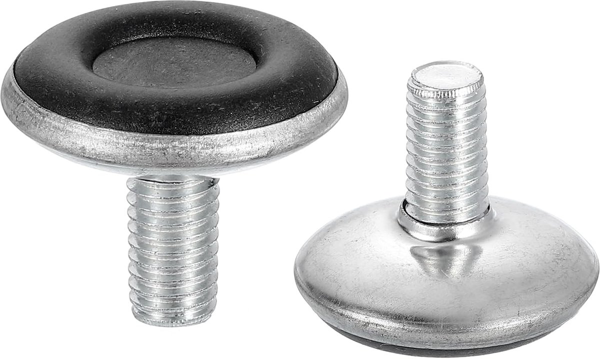 Meubelglijders M8 x 15 x 30mm - Verstelbaar - Stabiele voeten voor meubels - Eenvoudig in gebruik - ShopVlot