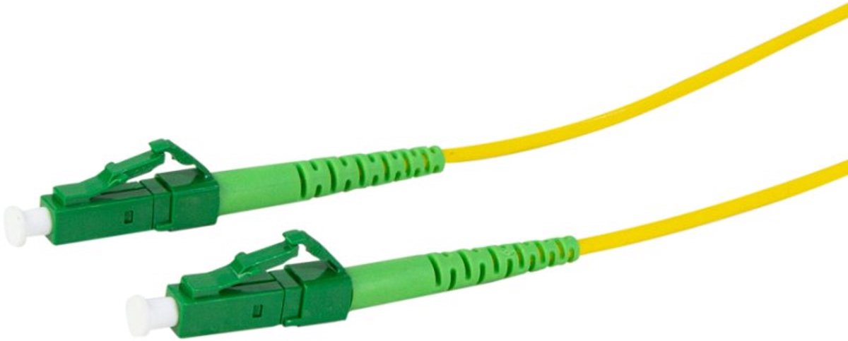 LogiLink Professional glasvezelkabel, 2x LC-Simplex, OS2, 25 m, geel