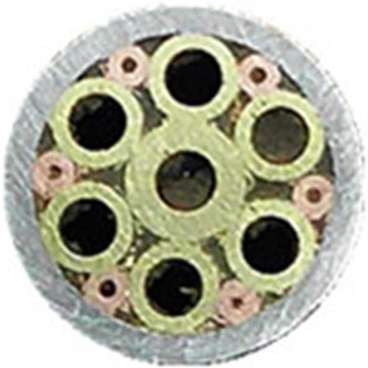 Klinknagels - Mozaïekpinnen - Voor bevestiging - Koperlegering - 6 mm x 90 mm