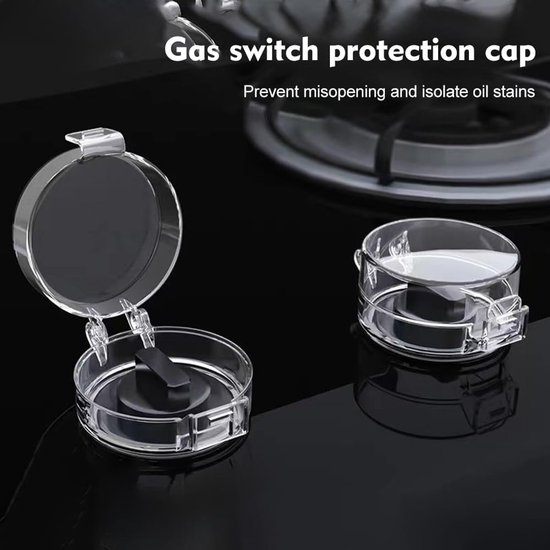 6 x Cooker Knob Child Safety Lock Stove Protection Grate Oven Child Safety Lock for Max. Diameter 6 cm and 4 cm High - ShopVlot — afbeelding 4