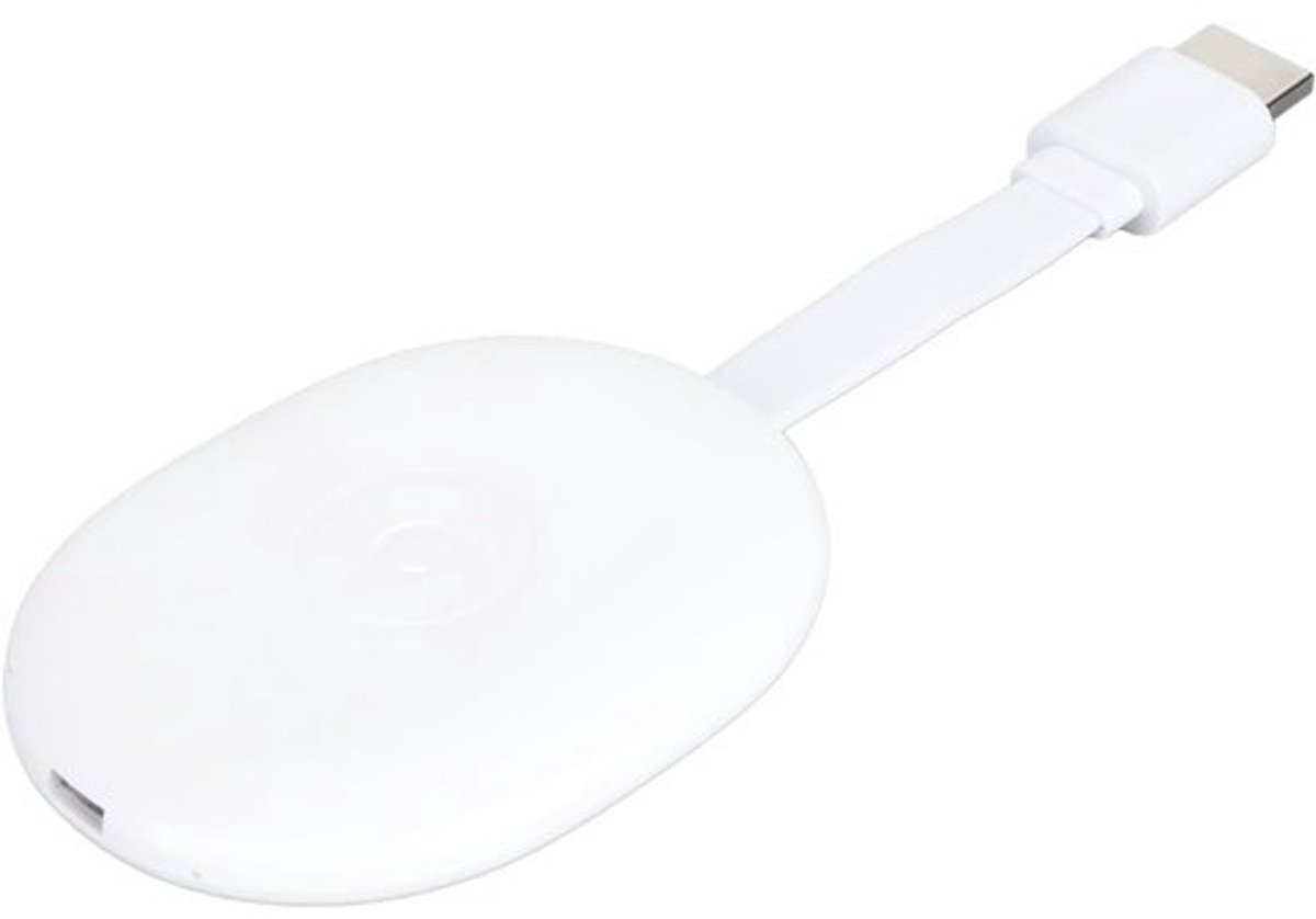 Draadloze displayadapter - Streamingdongle - Multimedia streamen - Volledige HD-overdracht - 1080p-resolutie - Wit