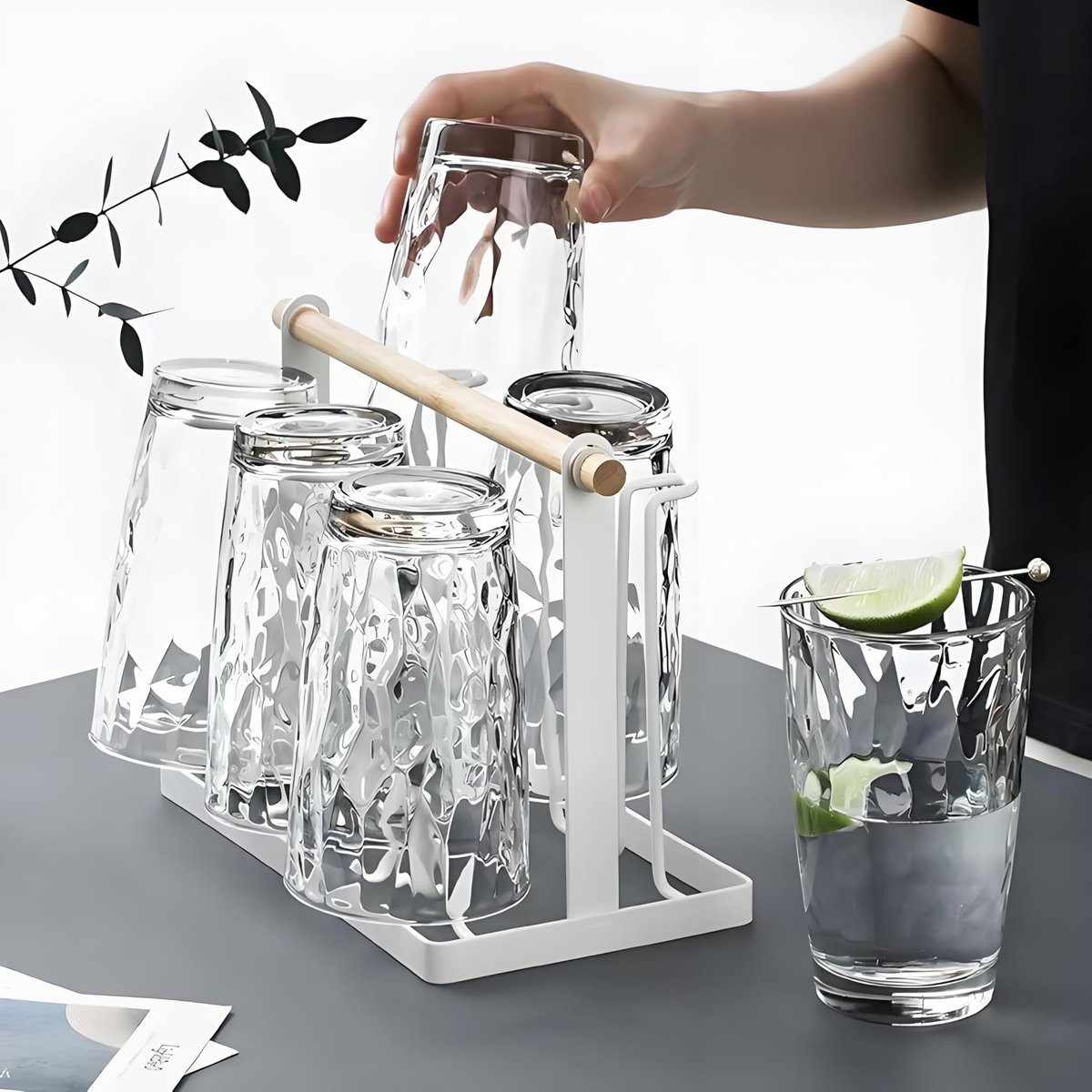 VEILEDGEM 15 Oz Onbreekbare Tritan Drinkglazen, onbreekbare acryl glazen, drinkgerei, BPA-vrij, harde kunststof - ShopVlot