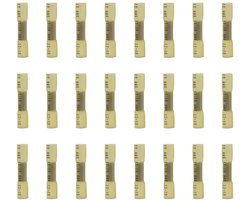 Pack of 50 Waterproof Cable Connectors, Bump Connectors, Crimp Connectors, Cable Lugs, Compression Connectors (DRTY) - ShopVlot