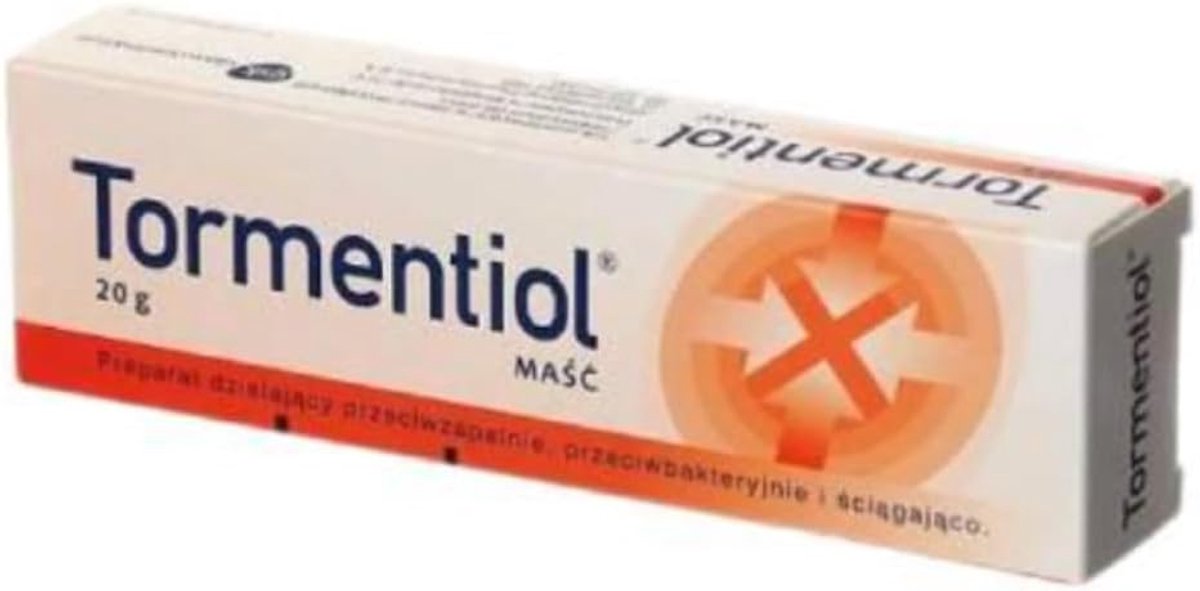 Tormentiol ointment, skin protective ointment for external use, care for irritated and stressed skin, 20 g - ShopVlot