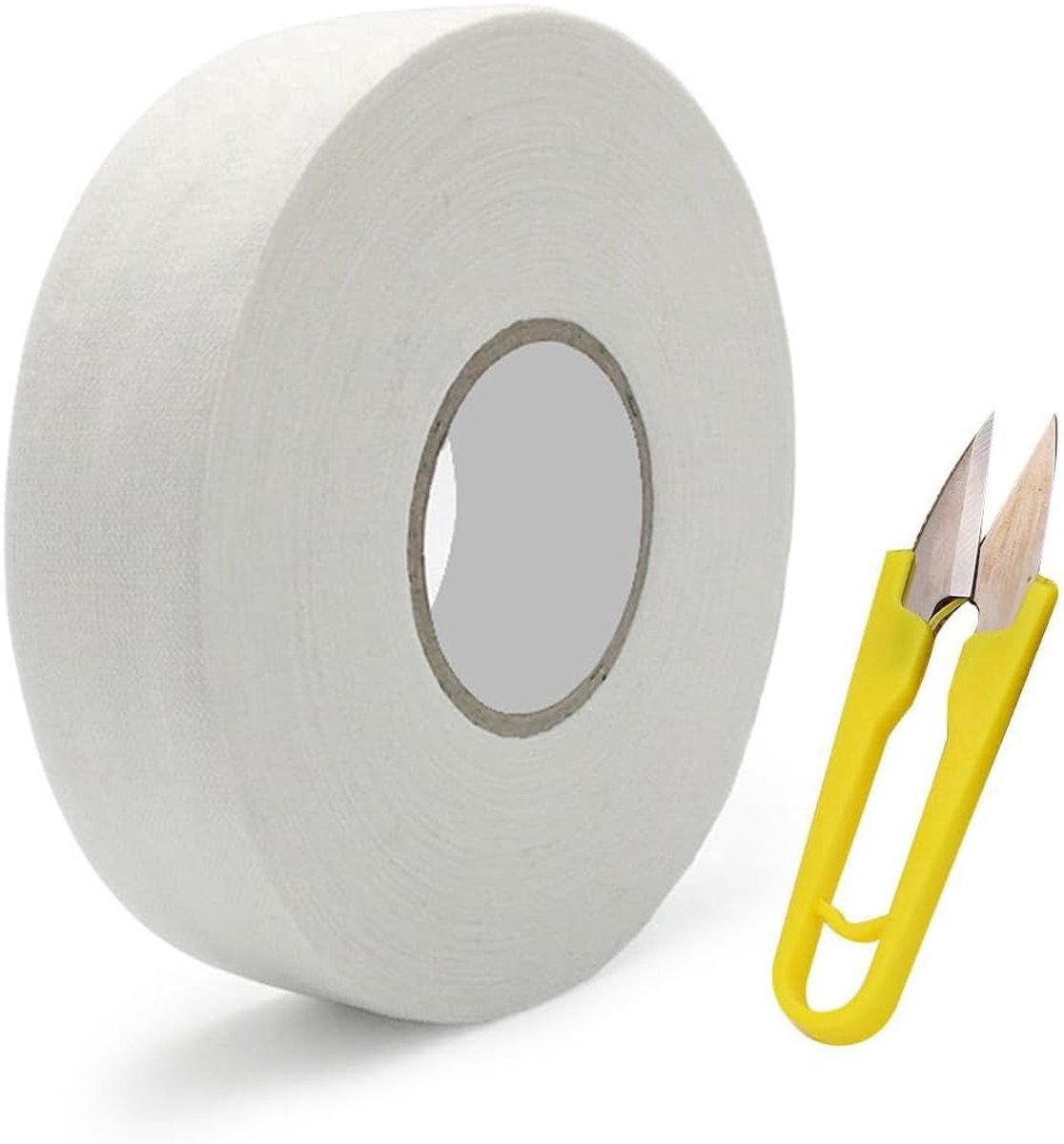Hockey grip band 25m x 2.5cm - blauwe sport tape - inclusief schaar - optimaal grip voor hockey en tennis - ShopVlot