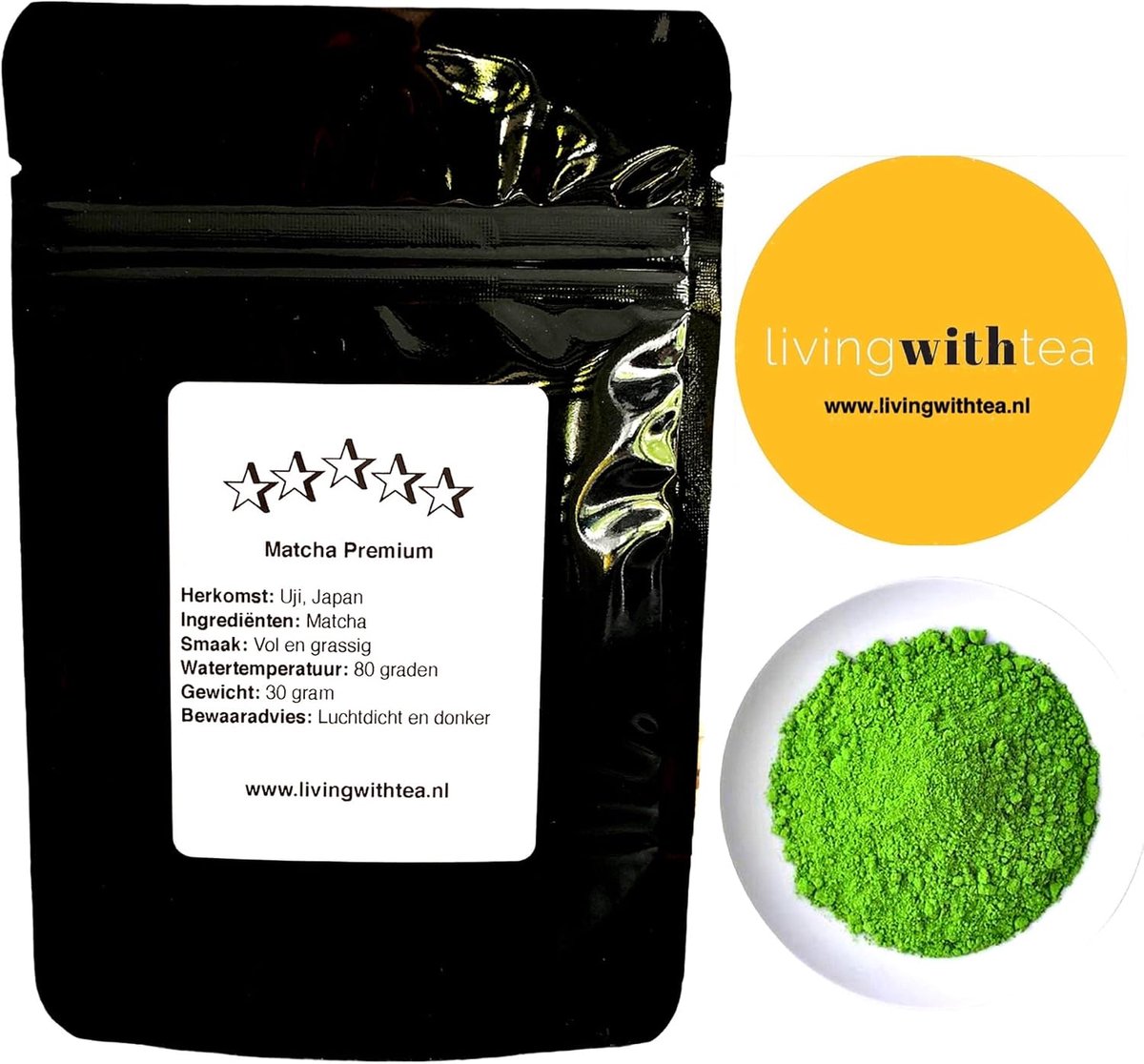 BESTSELLER 2023-4 Pieces - Matcha set Sakura - Japanese tea set - Matcha deluxe - Includes - Matcha powder - ShopVlot
