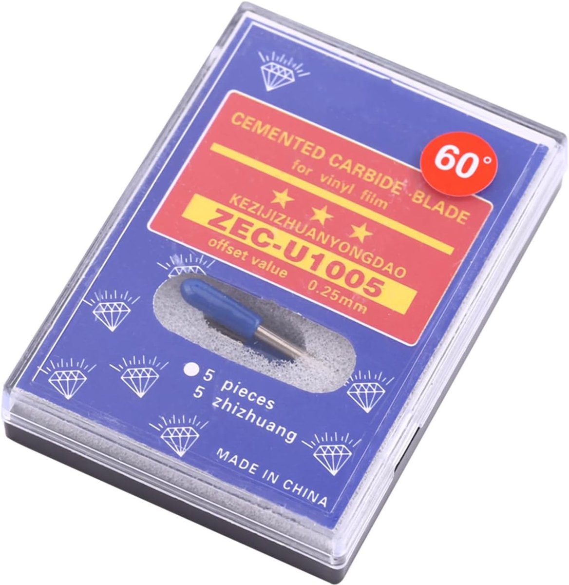 10pcs Plotter Blade Roland Cutter Blade Boxed Roland Cutting Plotter Replacement Blades 30/45/60 Degree for Most - ShopVlot