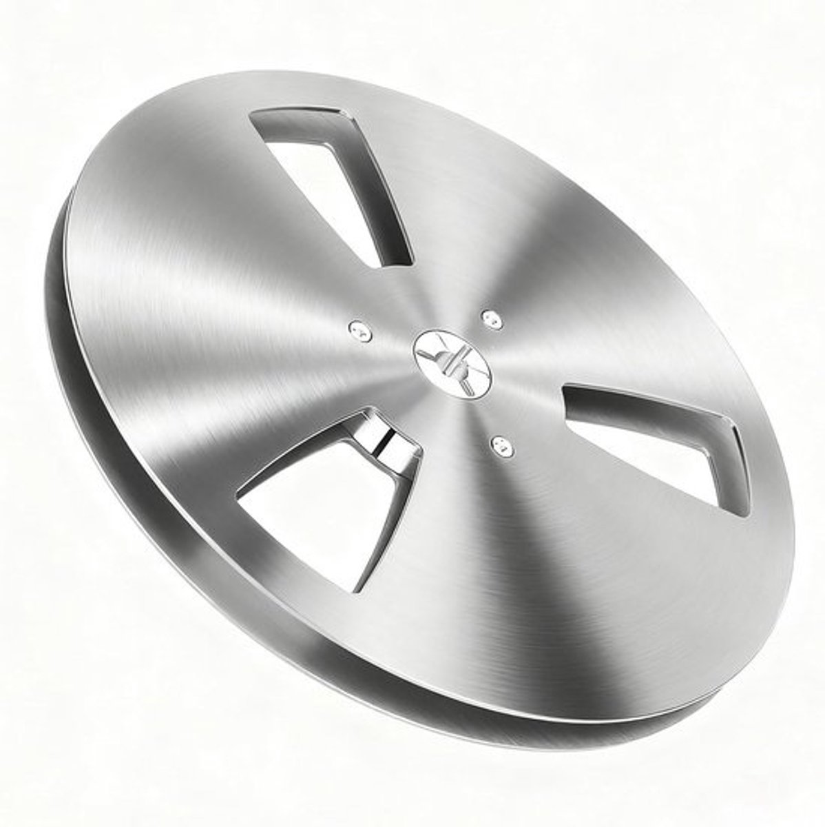 Lege tapespoel - Opwikkelspoel voor geluidstape - Muziek opnemen - Constructie van aluminiumlegering - 7 inch diameter