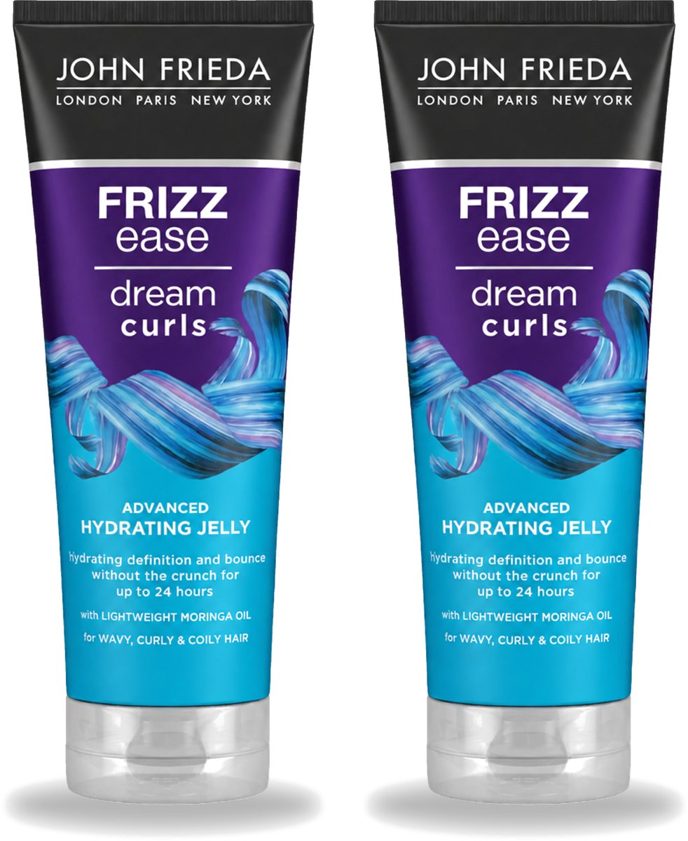 2 x John Frieda – Haarverzorging – Dream Curls Advanced Hydrating Jelly – Intens hydraterend – 200 ml - Voordeelverpakking - 2 stuks