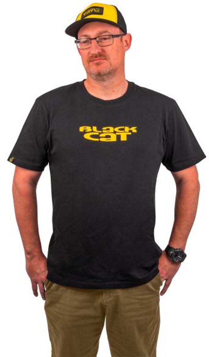 Cat Logo T-Shirt large Vis Shirt Multicolor
