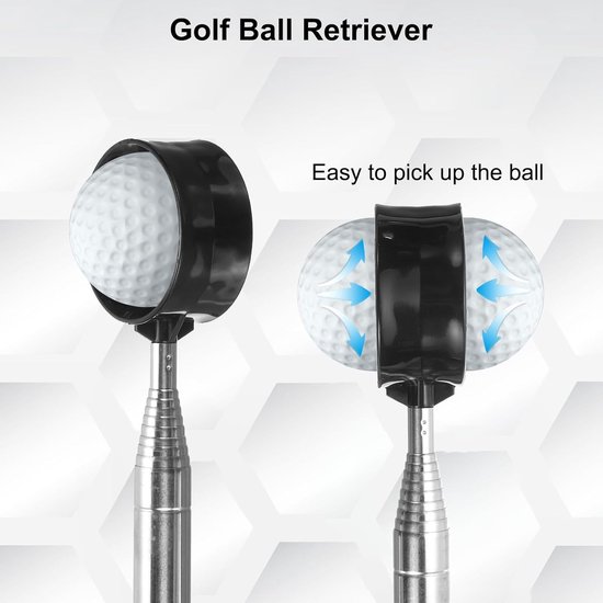 Telescopische Golfbal Retriever met Lanyard - Ideaal voor Water en Golfaccessoires, Handig en Duurzaam Gereedschap — afbeelding 2