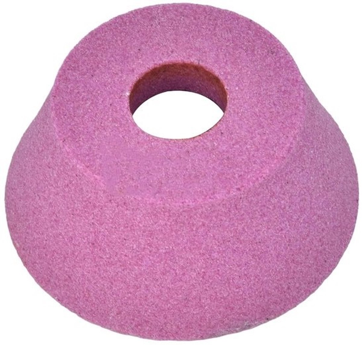 Komvormige slijpschijf - Schuursteen - Voor metaalbewerking - Hoge sterkte - 75 mm - Roze