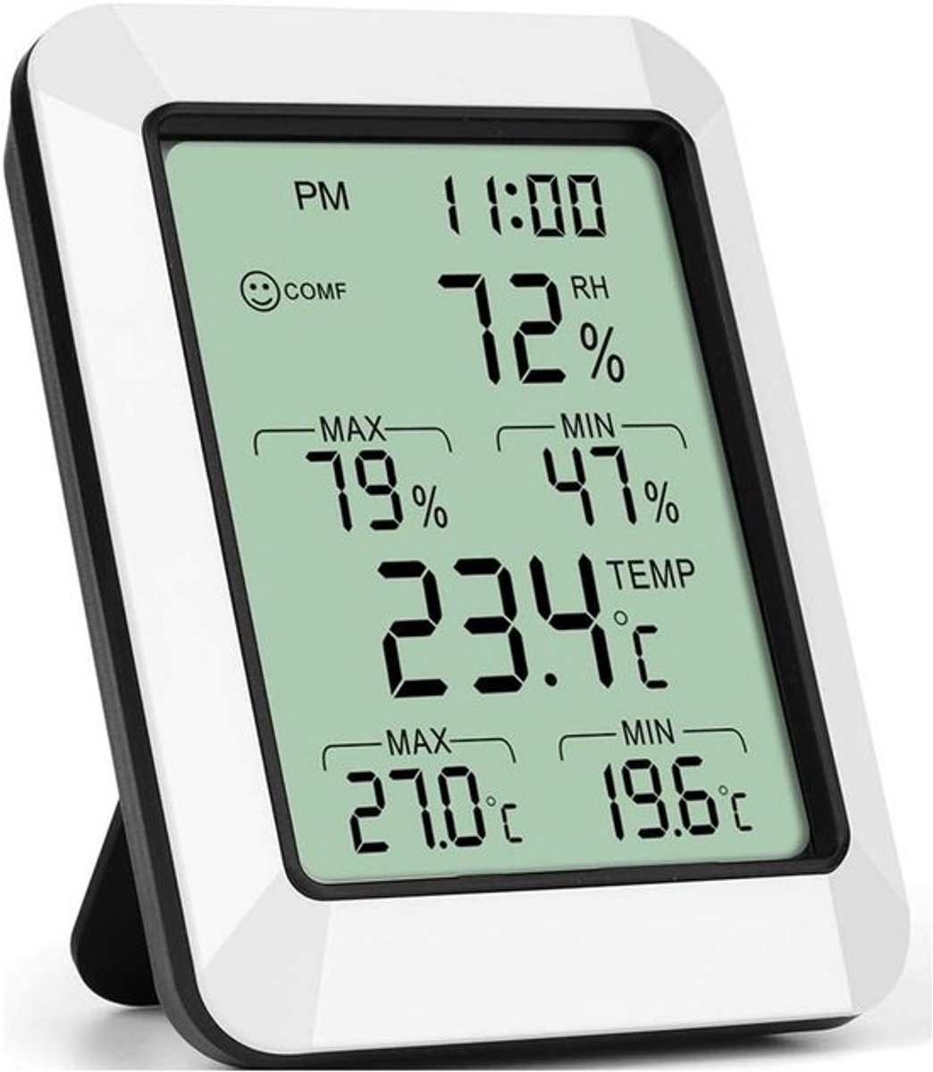 Digitale binnen- en buitenthermometer - Met hygrometer - Min/max-geheugen
