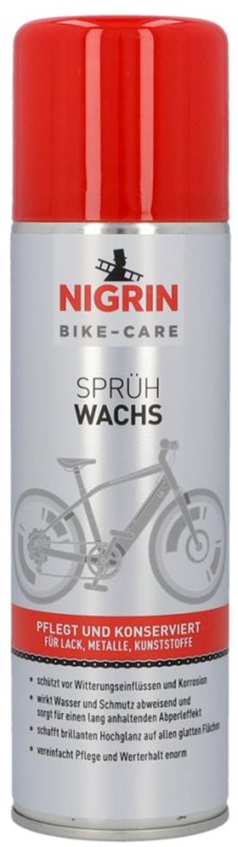 NIGRIN glansspray Bike Line, 300 ml, hoogglans conservering