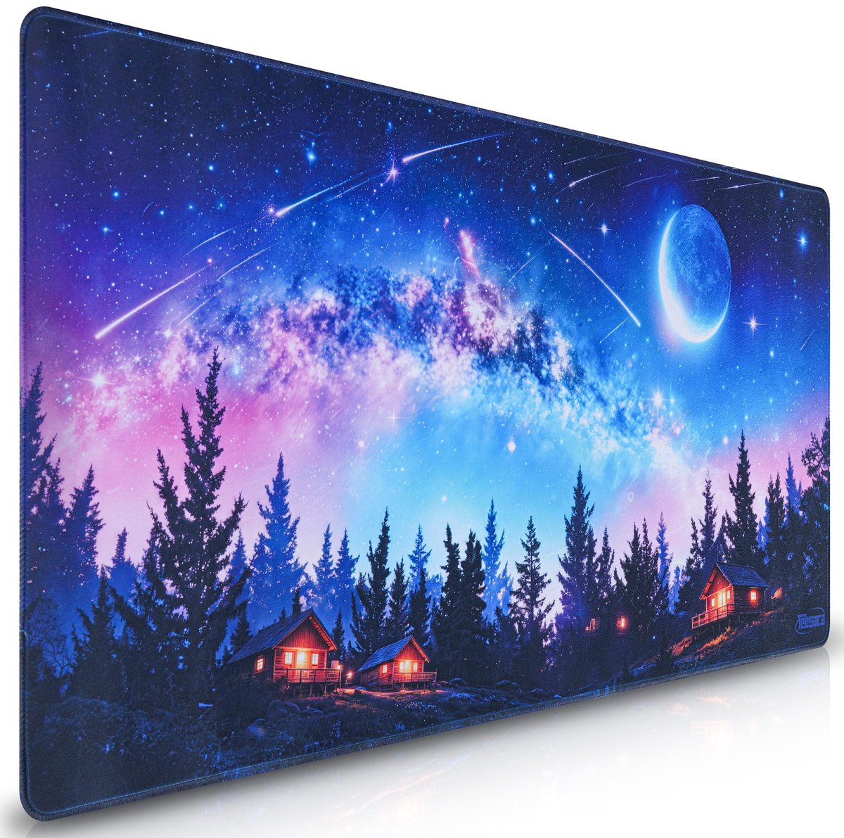Muismat 900 x 400 x 3 mm - bureauonderlegger XXL - antislip - perfect voor gamers - ShopVlot
