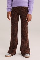 WE Fashion Meisjes flared legging, 2-pack
