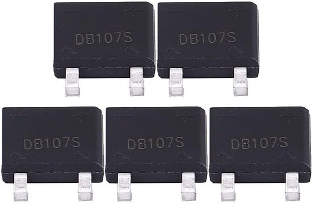 Diodebrug - gelijkrichter - Volledige stroomspanning - Elektronische schakelingen - 1000 V - gelijkrichterbrug - 1 A