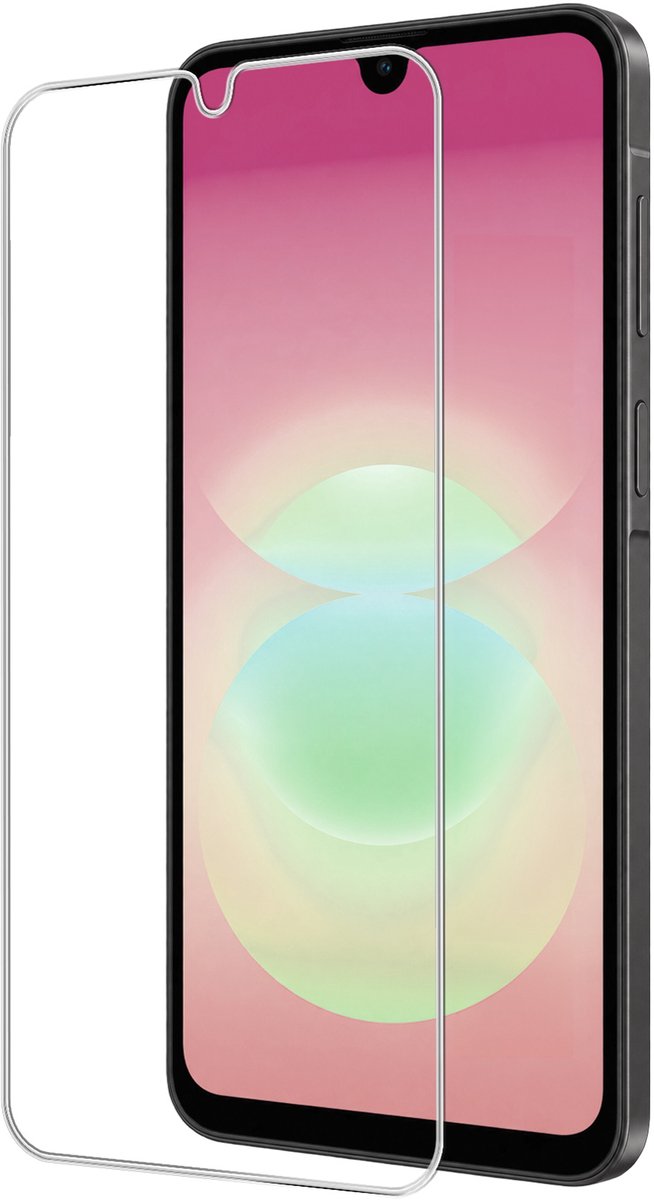 Screenprotector - Geschikt voor Samsung Galaxy A18 - Extra Sterk - Beschermglas - Gehard Glas - Tempered Glass - Screen Protector - Bescherm Cover