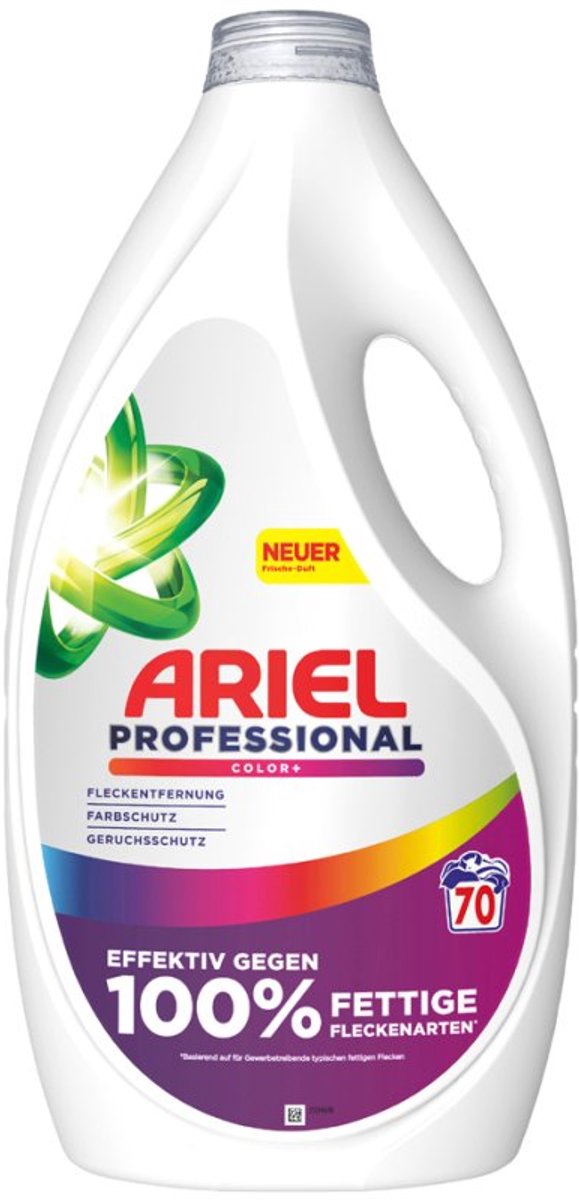 ARIEL Professional vloeibaar wasmiddel Color+, 6,3 liter, 2 flessen